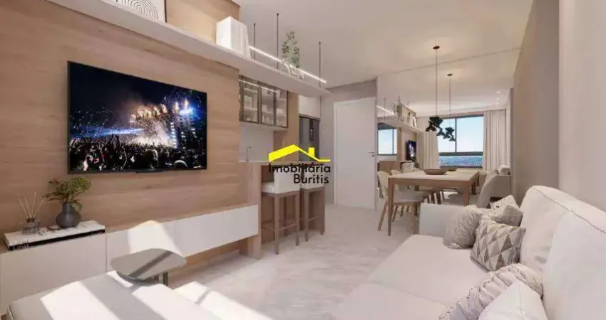 Apartamento à venda, 2 quartos, 1 suíte, 1 vaga, estoril - belo horizonte/mg