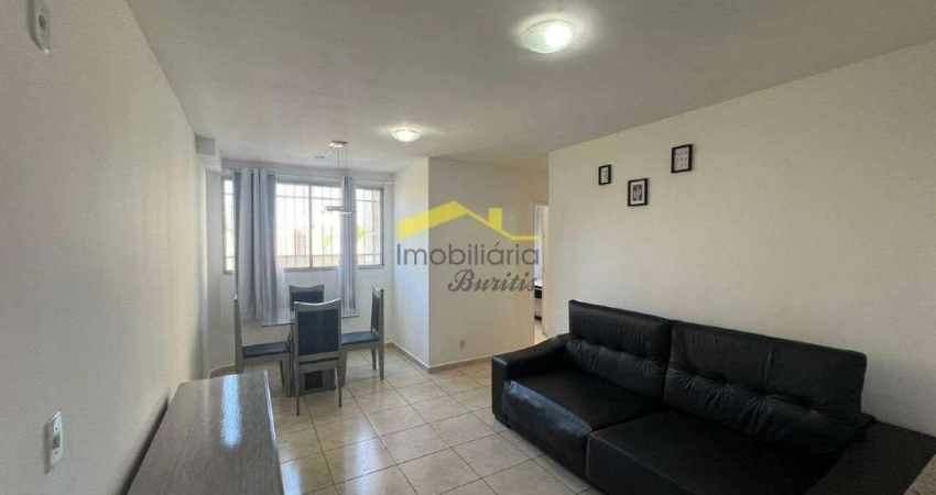 Apartamento para aluguel, 2 quartos, 1 suíte, 1 vaga, Buritis - Belo Horizonte/MG