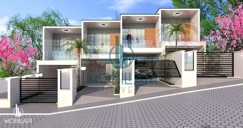 Sobrado com 3 quartos sendo uma suíte no bairro da velha em blumenau/sc