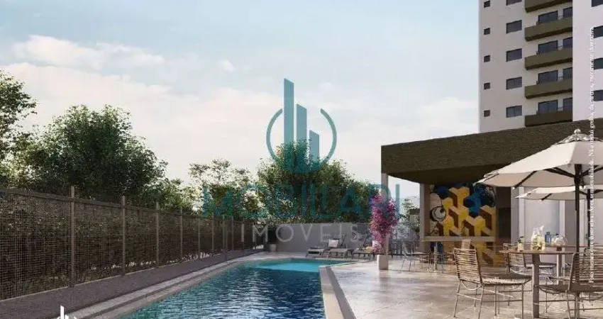 Apartamento dois dormitórios ou duas demi-suítes - 55,84m² - condomínio completo