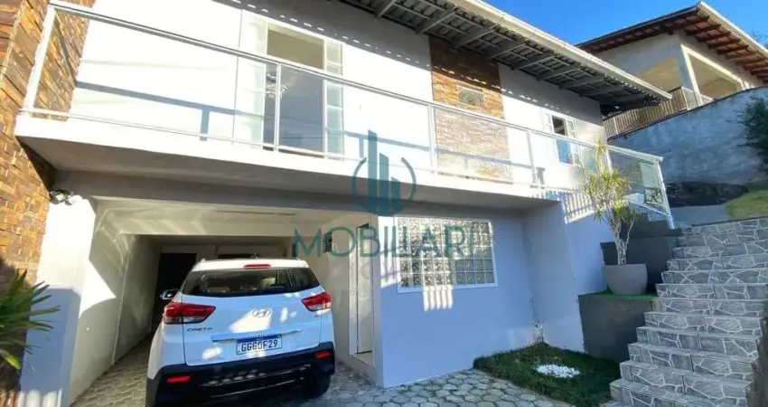 Casa com piscina aquecida, jardim, área gourmet  – 3 quartos (1 suíte) e 2 vagas