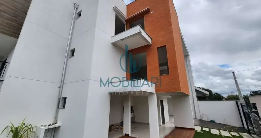 Sobrado de alto padrão com 3 suítes na escola agrícola em blumenau/sc