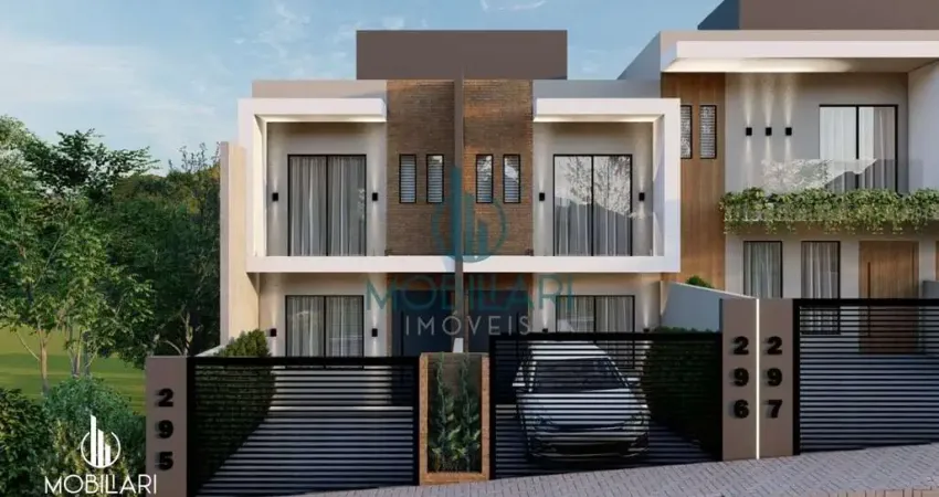 Bellíssimo sobrado com 2 suites em construção no bairro itoupava central em blum