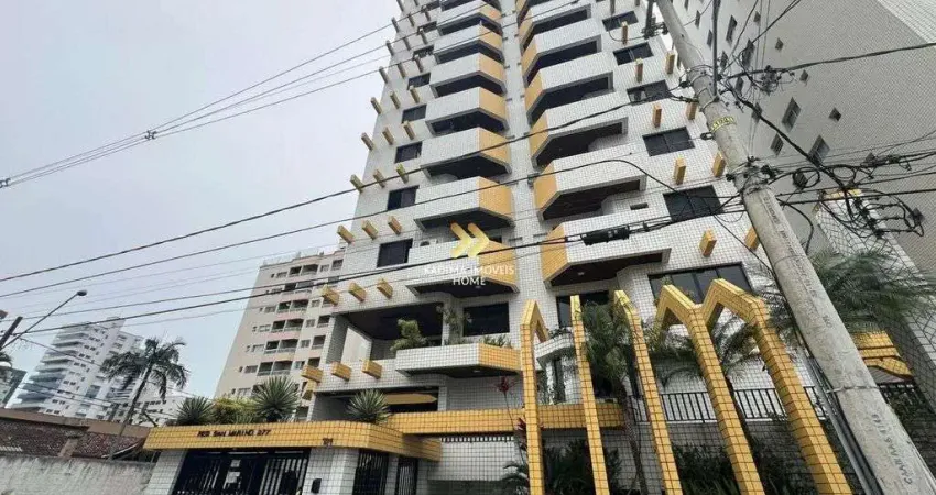 Apartamento de 02 Quartos com Suíte e Sacada – A Apenas 200 Metros do Mar!