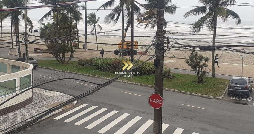 Apartamento 01 dormitório, 1° andar em Prédio frente Mar -  Bairro Tupi