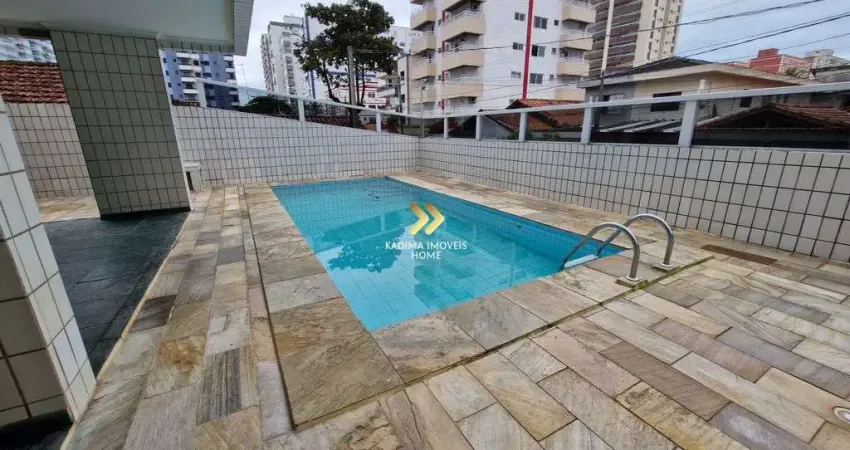 Apartamento amplo 1 dormitório mobiliado a 150m mar na ocian – praia grande/sp