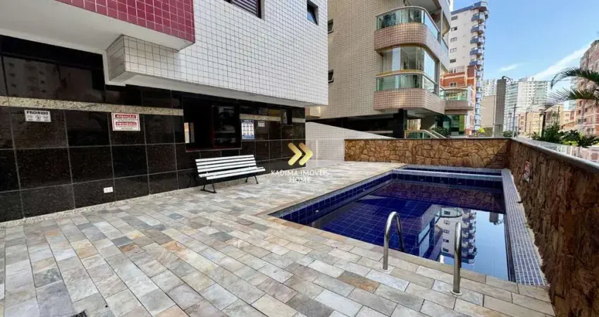 Apartamento 2 dormitórios com suíte 100 m/mar reformado vila tupi - praia grande