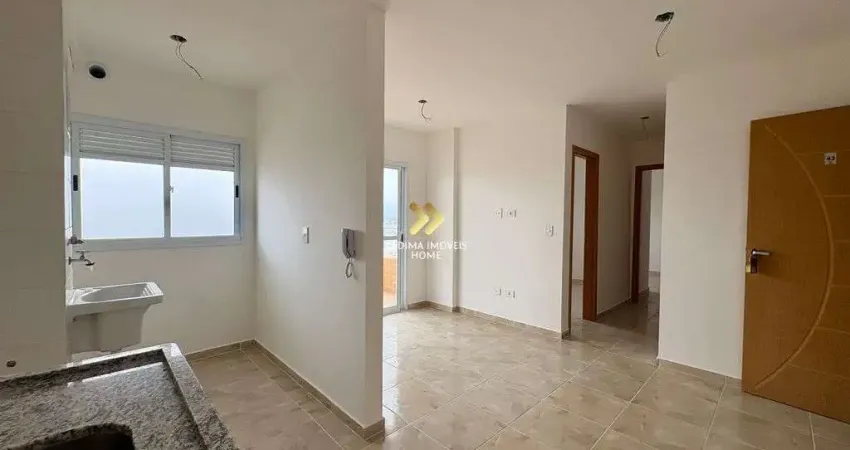 Apartamento 2 dormitórios 1 suíte pronto para morar boqueirão praia grande/sp