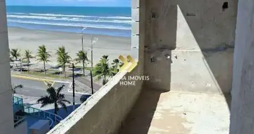 Apartamento 1 suíte vista panorâmica frente mar vila caiçara praia grande