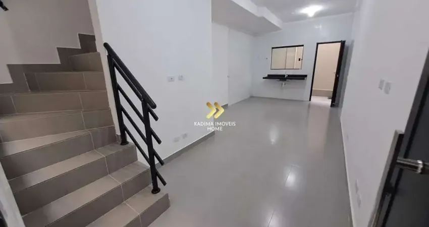 Oportunidade imperdível! casa nova 2 dormitórios sacada vila mirim praia grande