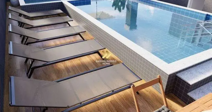 Lançamento 2 dormitórios 1 suíte 73,97 m² de área útil vila guilhermina p.g