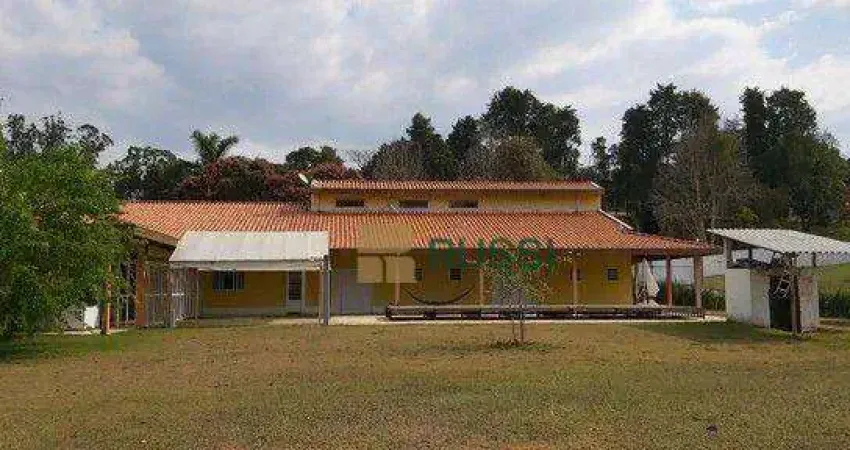 Chácara com 5 dormitórios, 6000 m² - venda por R$ 1.600.000,00 ou aluguel por R$ 5.700,00/mês - Bom Jesus - Jacareí/SP