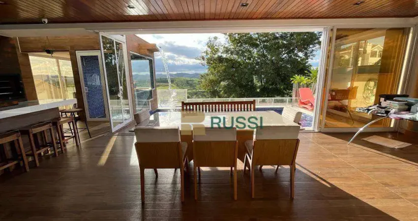 Casa com 5 dormitórios à venda, 760 m² por R$ 4.500.000,00 - Condomínio Residencial Jaguary - São José dos Campos/SP
