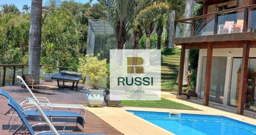 Chácara com 5 dormitórios, 2000 m² - venda por R$ 4.800.000,00 ou aluguel por R$ 31.200,00/mês - Chácaras Condomínio Recanto Pássaros II - Jacareí/SP