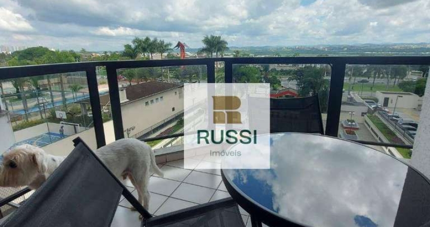 Apartamento com 3 dormitórios para alugar, 134 m² por R$ 6.975,00/mês - Aquarius - São José dos Campos/SP