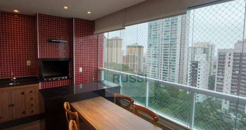 Apartamento com 3 dormitórios para alugar, 120 m² por R$ 7.520,00/mês - Jardim Aquarius - São José dos Campos/SP
