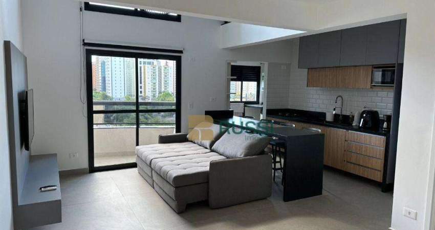 Oportunidade para investidor! Loft no Aquárius, mobiliado e alugado!