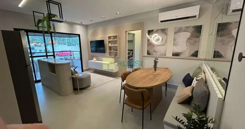 Apartamento na planta! miraggiovilla branca com 2 dormitórios (1 suíte), 69m², o lançamento de alto
