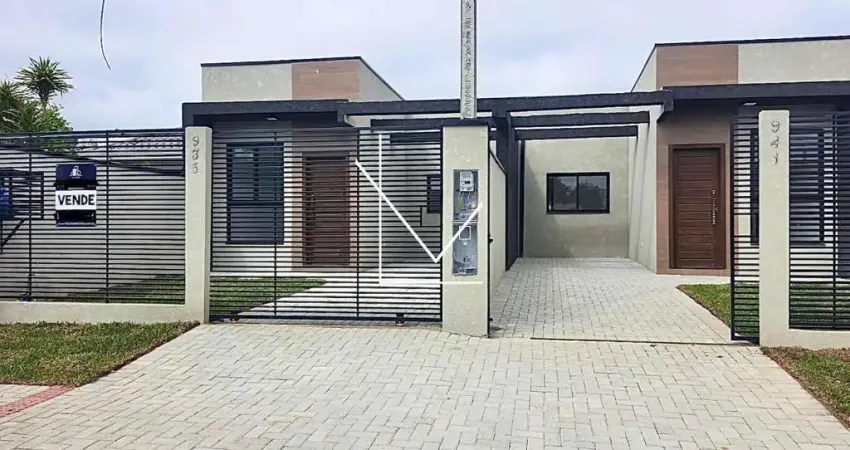 Casa para Venda em Araucária, Capela Velha, 3 dormitórios, 1 suíte, 2 banheiros, 1 vaga