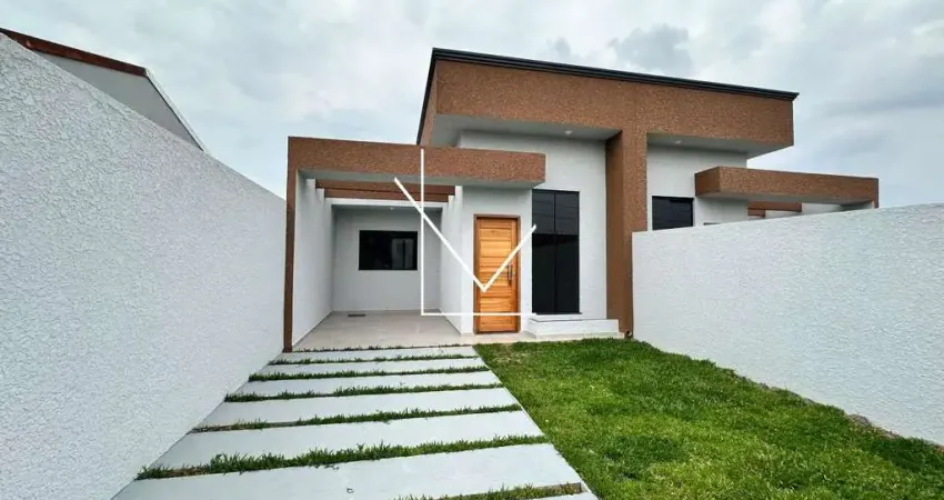 Casa para venda em araucária, capela velha, 3 dormitórios, 1 suíte, 2 banheiros, 1 vaga
