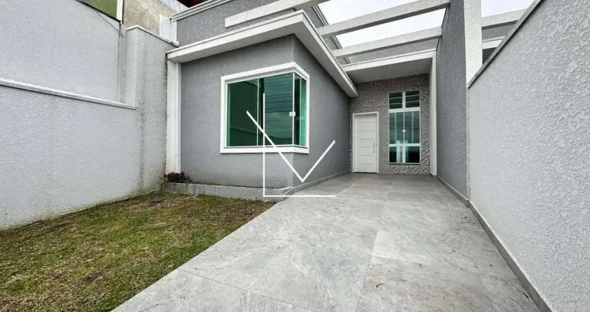 Casa para venda em araucária, estação, 3 dormitórios, 1 suíte, 3 banheiros, 1 vaga