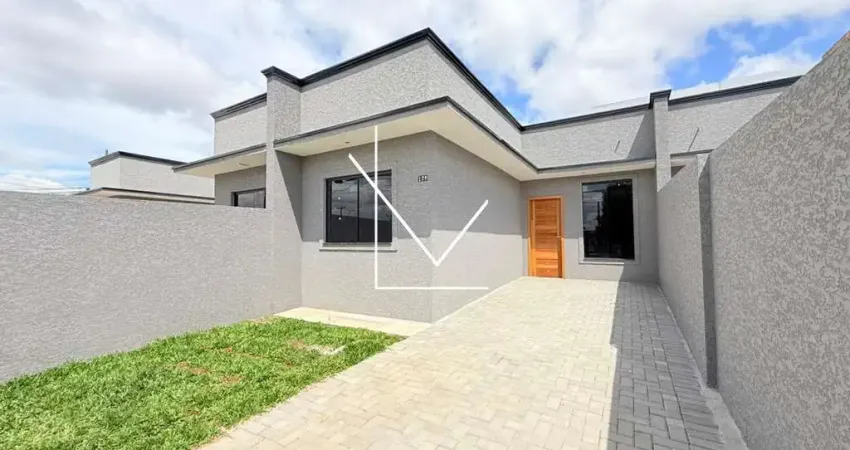 Casa para venda em araucária, fazenda velha, 2 dormitórios, 1 banheiro, 1 vaga