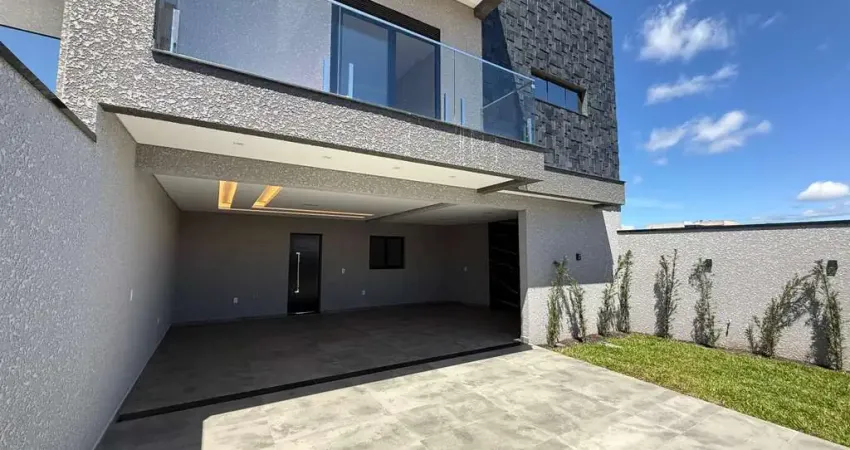 Sobrado para venda em araucária, iguaçu, 3 dormitórios, 1 suíte, 3 banheiros, 4 vagas