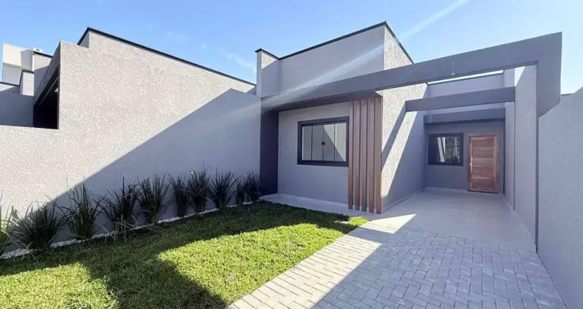 Casa para venda em araucária, fazenda velha, 2 dormitórios, 1 banheiro, 1 vaga