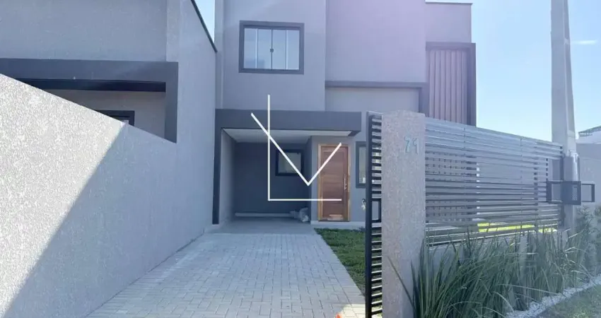 Sobrado para venda em araucária, fazenda velha, 3 dormitórios, 1 suíte, 2 banheiros, 1 vaga