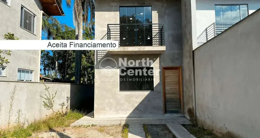 Sobrado Geminado em Construção à Venda com 2 Quartos no Costeira à 250 m da Lagoa, Balneário Barra