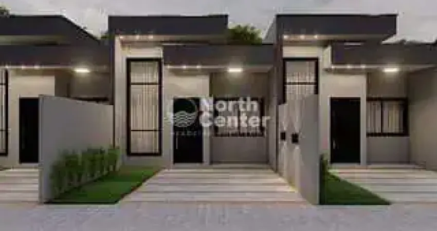 Casa geminada térrea, à venda, costeira, balneário barra do sul, sc