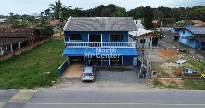 Sobrado residencial e comercial à venda, salinas, balneário barra do sul, sc