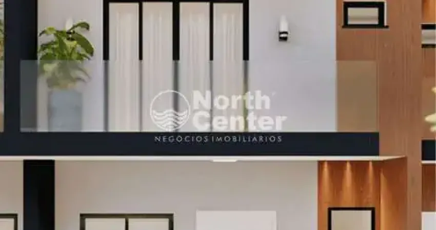 Sobrado encantador à beira da lagoa, loteamento maria fernanda, barra do sul - sc