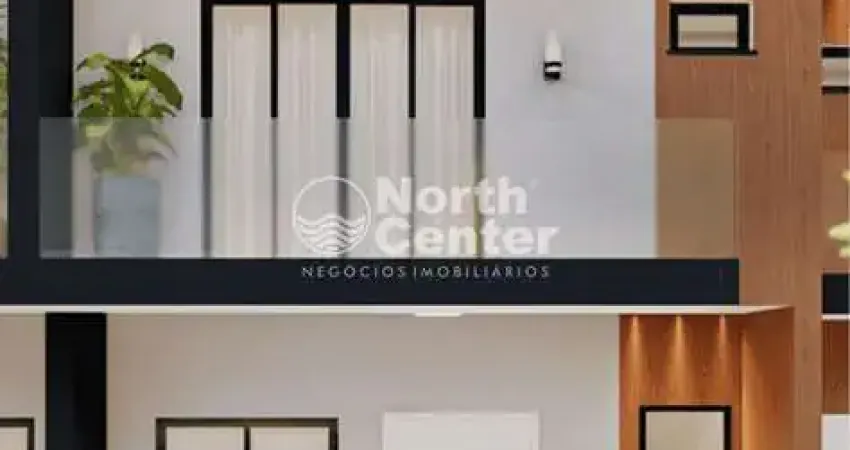 Sobrado encantador à beira da lagoa, loteamento maria fernanda, barra do sul - sc