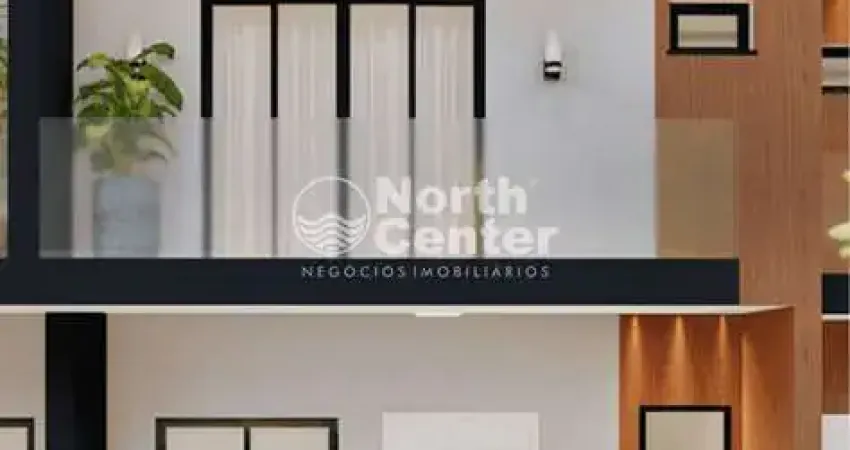 Sobrado encantador à beira da lagoa, loteamento maria fernanda, barra do sul - sc