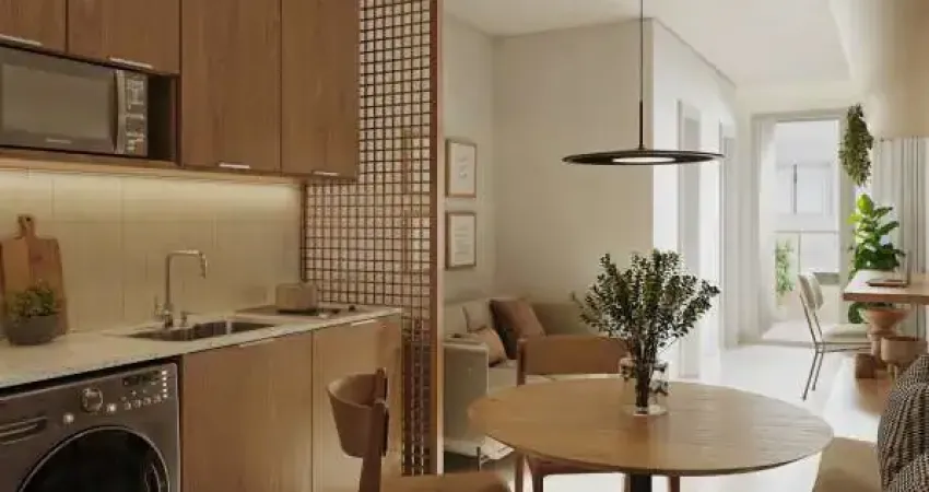 Excelente apartamento de quarto e sala no bairro de fátima no centro