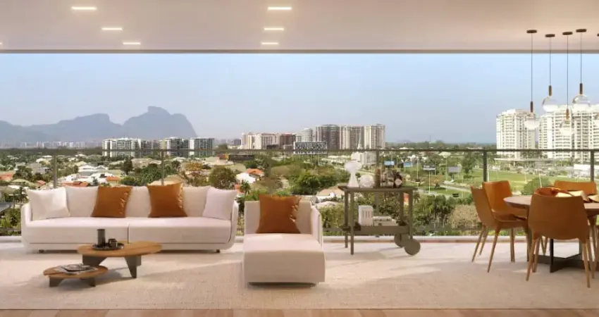 Excelente apartamento de 3 suítes e 3 vagas na barra da tijuca