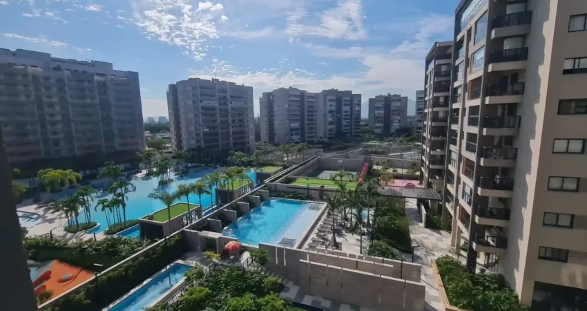 Excelente apartamento de 2 quartos e 1 vaga pronto para morar na barra