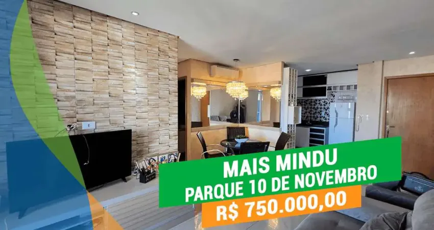 Mais Mindu - 3 Quartos (1 Suíte) - Modulados e climatizados - Nascente- Parque 10