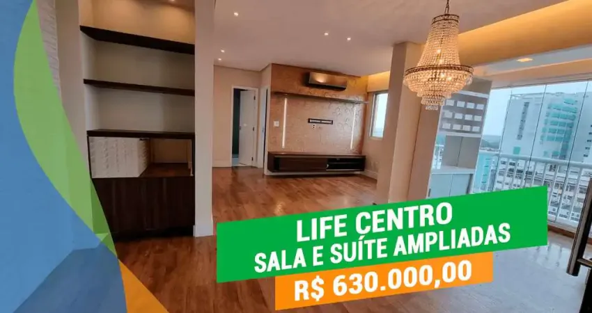 Life Centro - 2 Quartos - Andar alto - Modulados e climatização - Centro