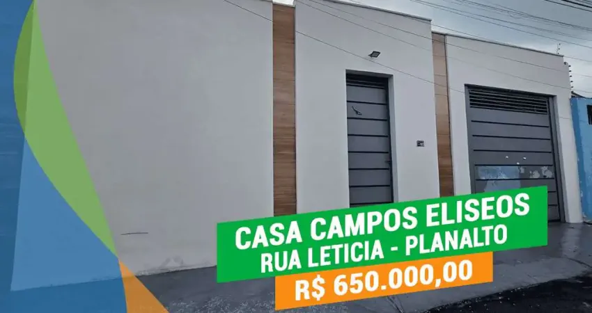 Casa com 3 quartos à venda na Rua Letícia, 10, Planalto, Manaus