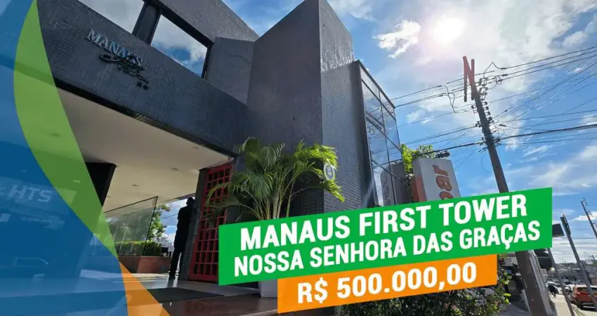 Sala comercial de 58m² no Manaus First Tower - Vieiralves