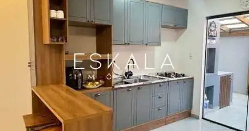 Casa geminada 3 quartos, semi mobiliada | rau - jaraguá do sul