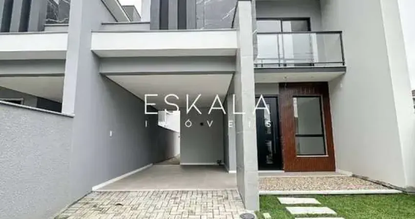 Casa geminada com 02 dormitórios + 01 suíte com close | são luís - jaraguá do sul