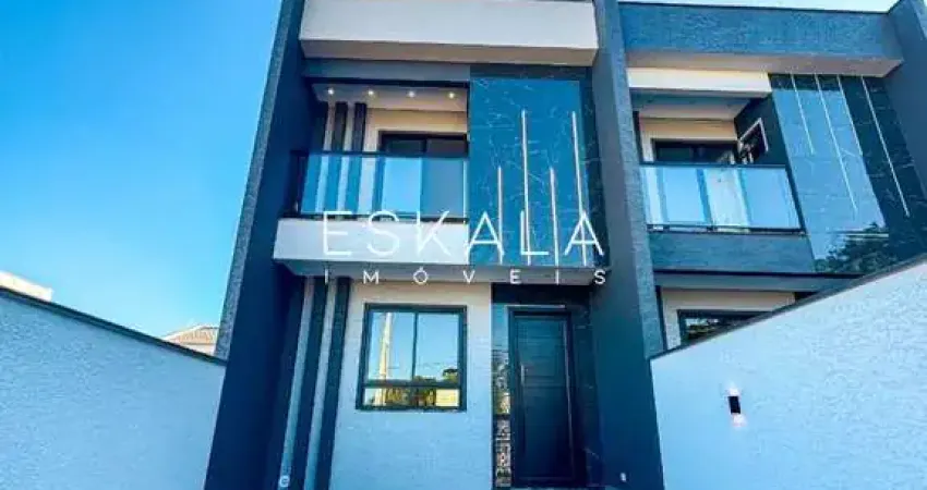 Sobrado geminado com 03 dormitórios, sendo 01 suíte - bairo amizade, guaramirim