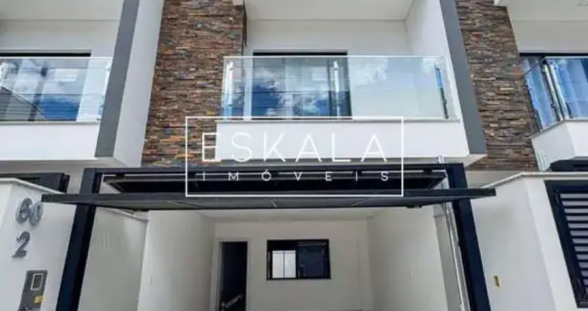 Casa geminada com 3 suítes coladinho no angeloni | centro - jaraguá do sul