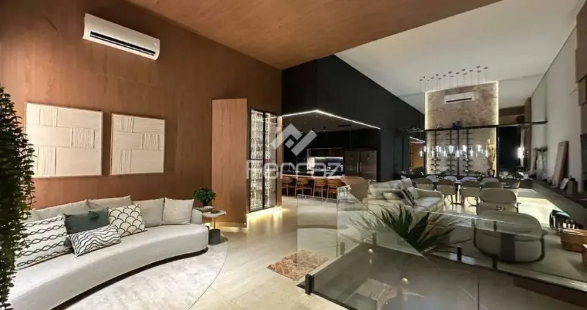 Casa em condomínio fechado à venda, 4 suítes, 4 vagas, Alphaville 1 - Uberlândia/MG