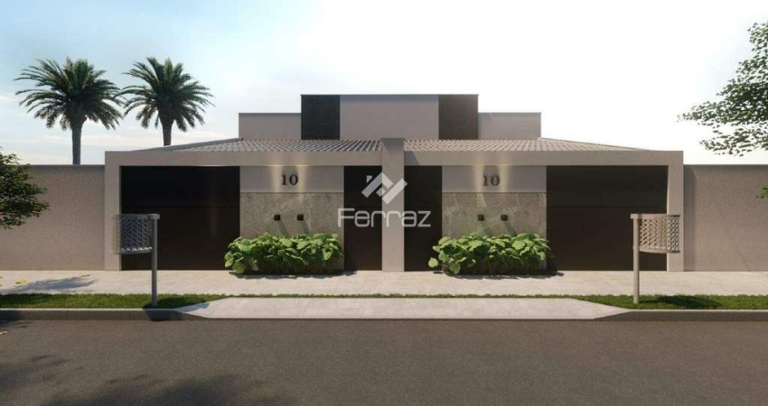 Casa à venda, 3 quartos, 1 suíte, 2 vagas, Novo Mundo - Uberlândia/MG