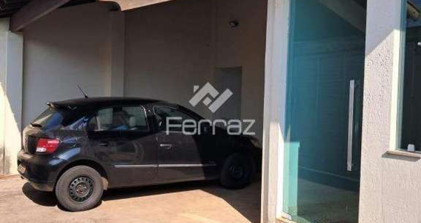 Casa à venda, 2 quartos, 3 vagas, Jardim América II - Uberlândia/MG