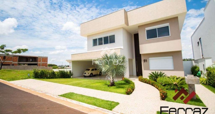 Casa em condomínio fechado à venda, 4 quartos sendo 4 suítes, Jardins Gênova - Uberlândia/MG